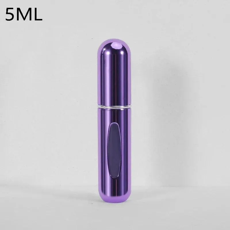 Mini Perfume Atomizer Bottle: Travel Essential & Stylish Spray Pump - Multiple Colors