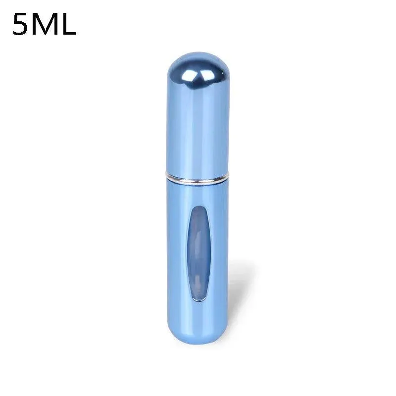 Mini Perfume Atomizer Bottle: Travel Essential & Stylish Spray Pump - Multiple Colors