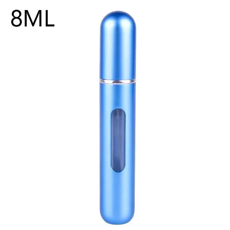 Mini Perfume Atomizer Bottle: Travel Essential & Stylish Spray Pump - Multiple Colors