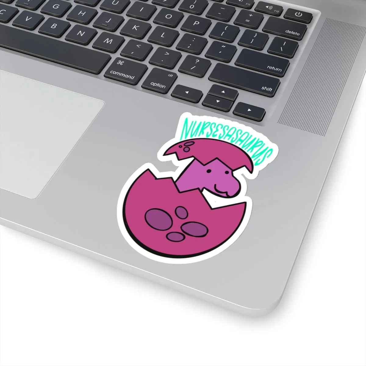 Nursasaurus Sticker, Nurse Kiss-Cut Sticker