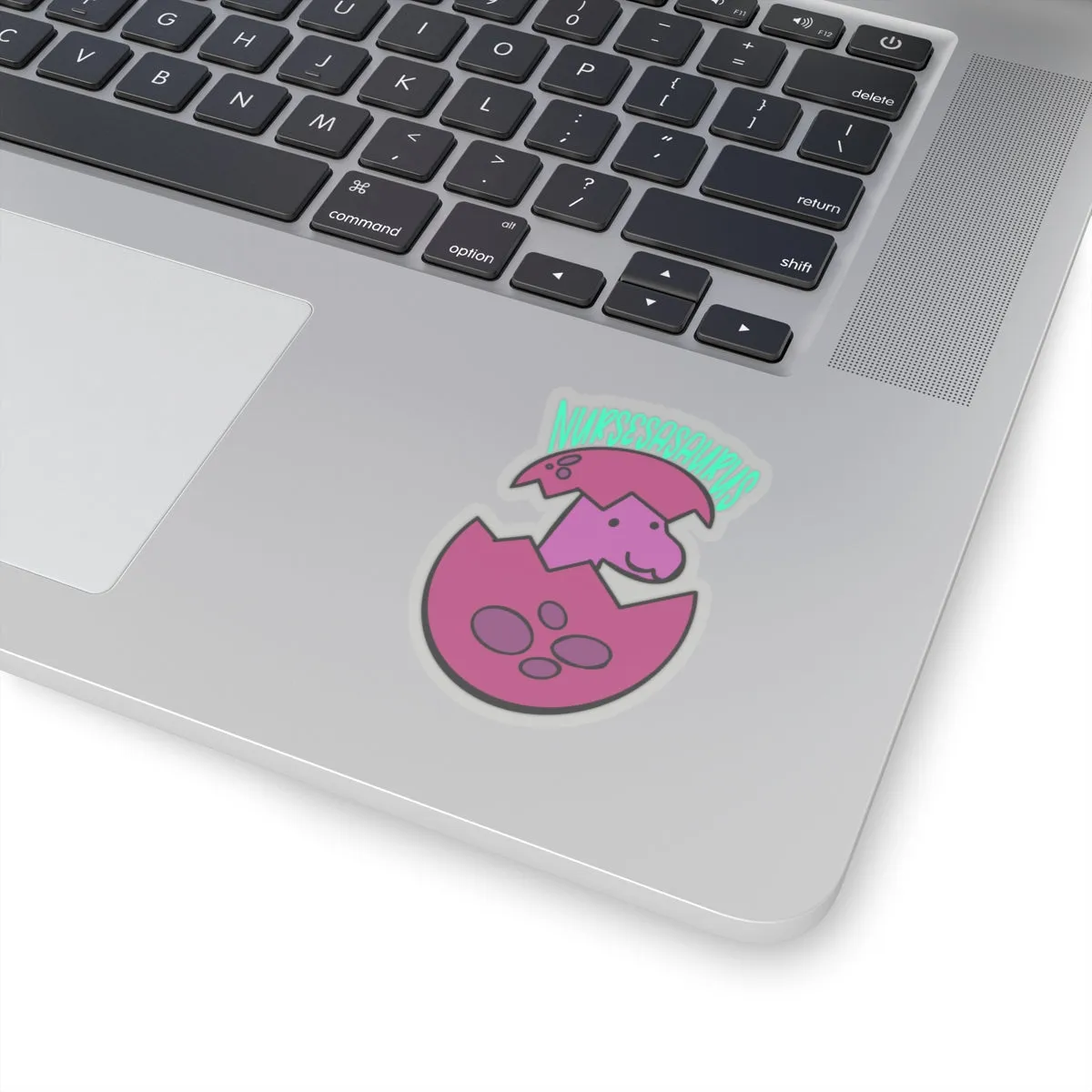 Nursasaurus Sticker, Nurse Kiss-Cut Sticker