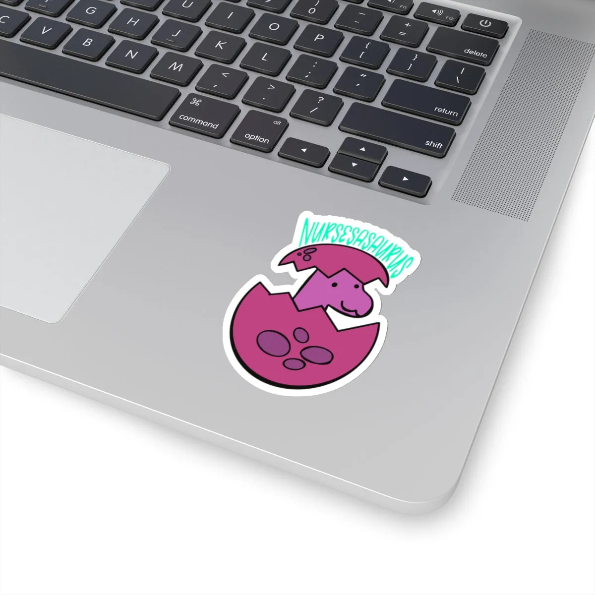 Nursasaurus Sticker, Nurse Kiss-Cut Sticker