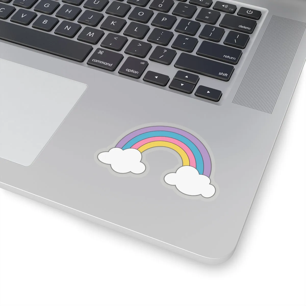 Pastel Rainbow Kiss-Cut Sticker