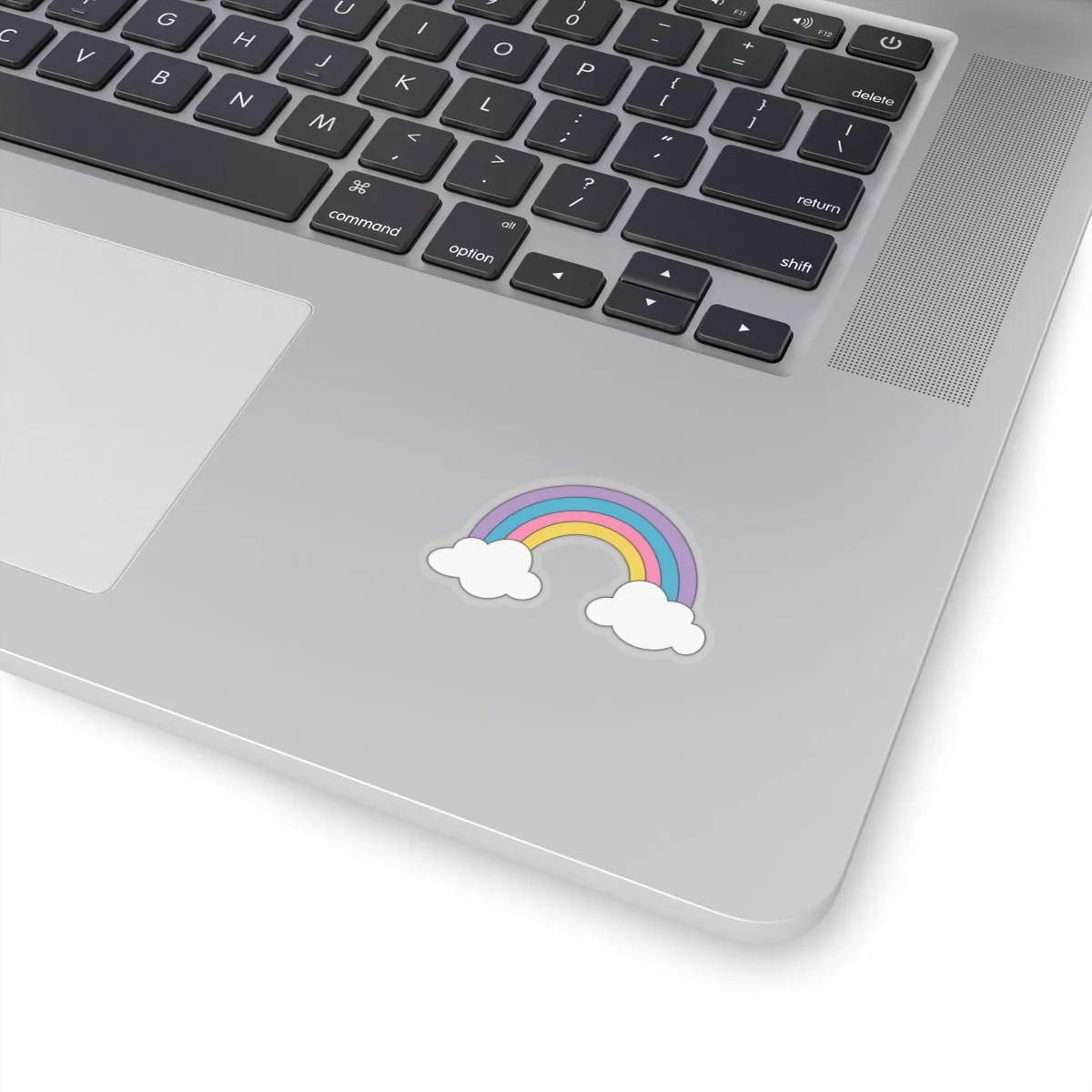 Pastel Rainbow Kiss-Cut Sticker