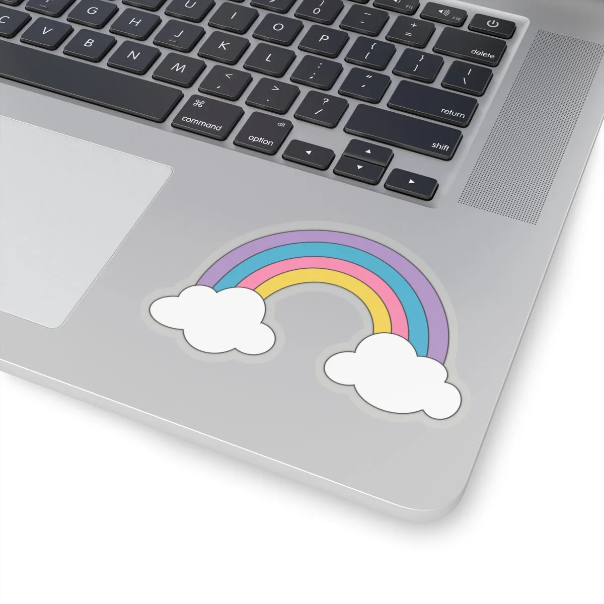 Pastel Rainbow Kiss-Cut Sticker