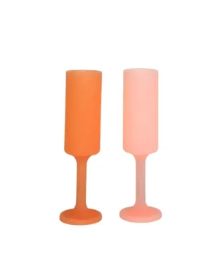 PG Silicone Seff Champagne Flutes - Set of 2