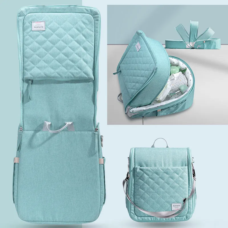 Portable Baby Diaper Bag Backpack with Changing Pad