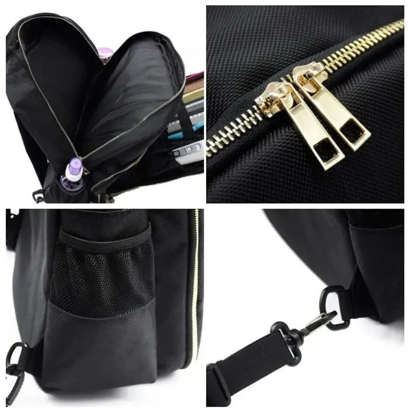 Professional Hairstylist Portable Clippers & Tools Organizer Backpack