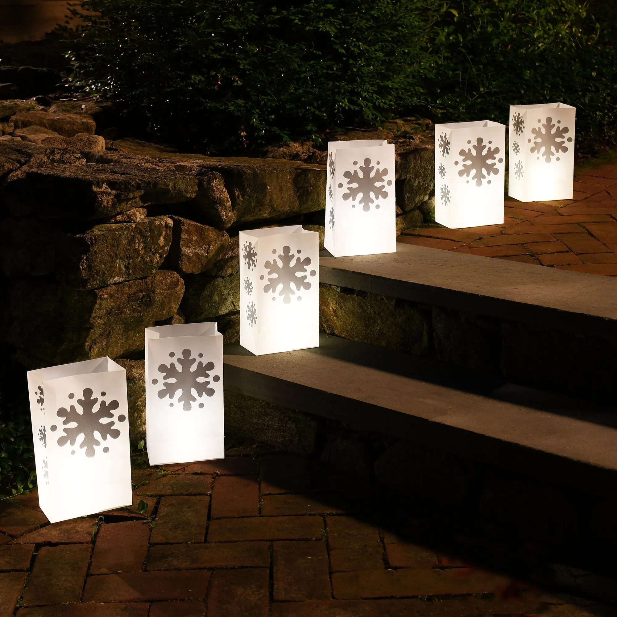 Remote Control Battery Operated LED Luminaria Kit