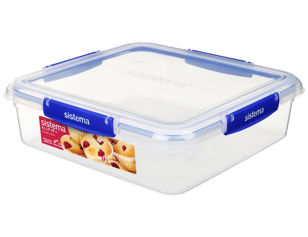 Sistema KLIP IT PLUS™ 3.5L Square Food Container