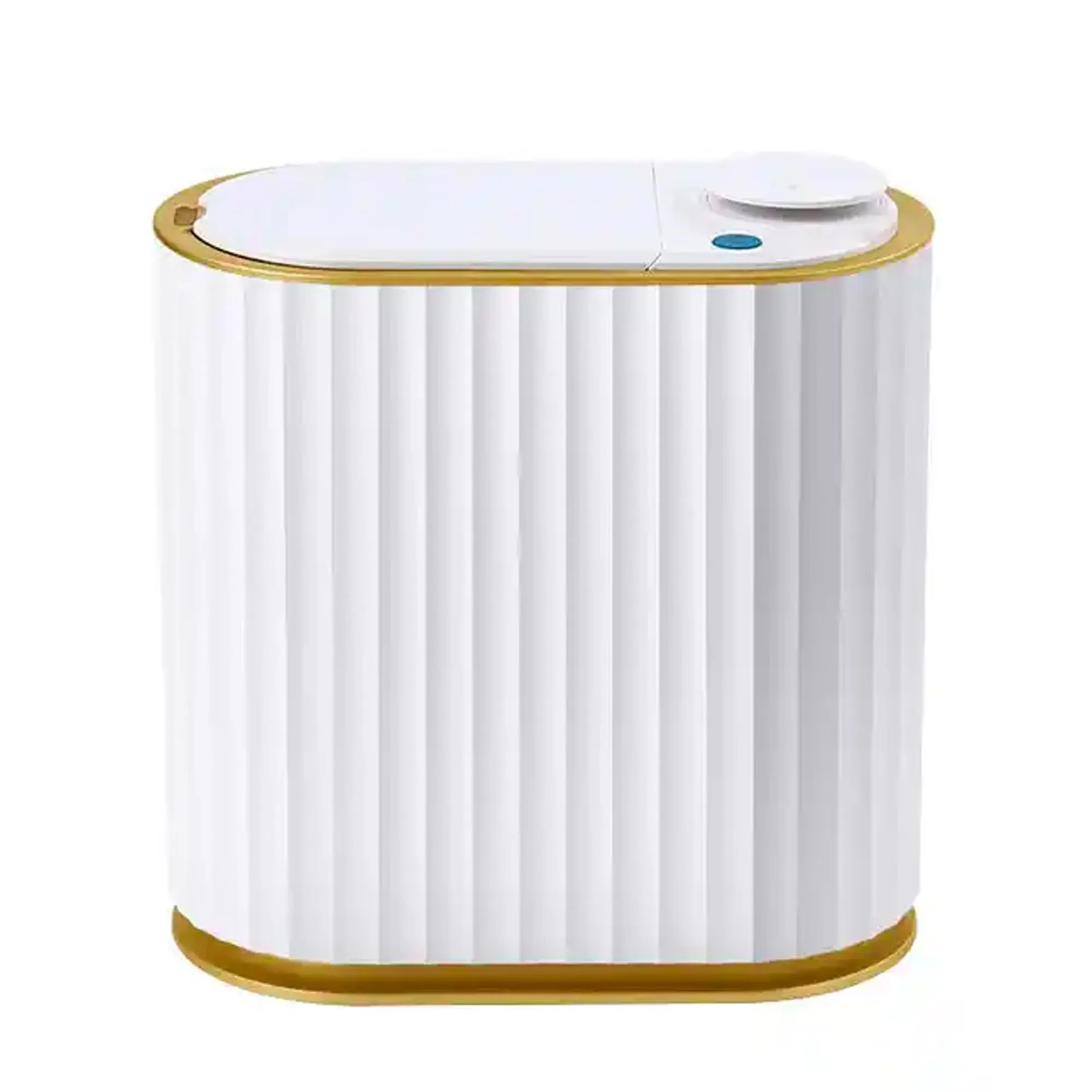 The Better Home FUMATO 4L Dustbin For Kitchen | Dustbin For Bathroom | 19cm Automatic Smart Sensor Dustbin For Bedroom | Steel Dustbin With Lid | Dustbin For Office | Garbage Bin - White