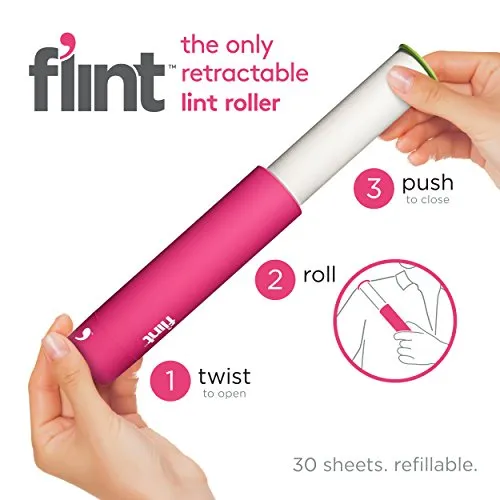 THE LINT ROLLER YOU CAN USE ANYWHERE