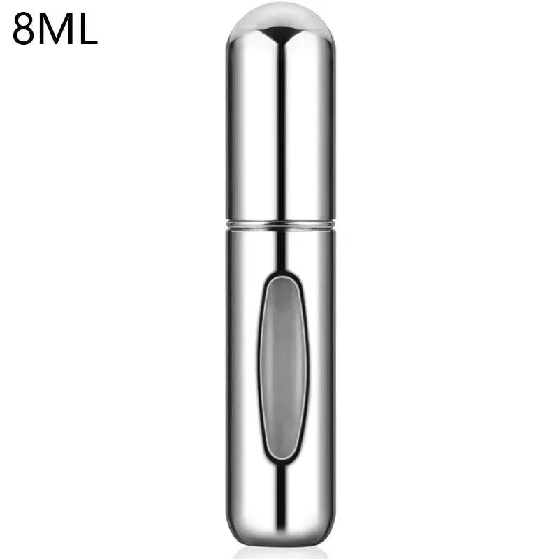 Travel Perfume Atomizer: Stylish Mini Aluminum Spray Bottle for Cosmetics