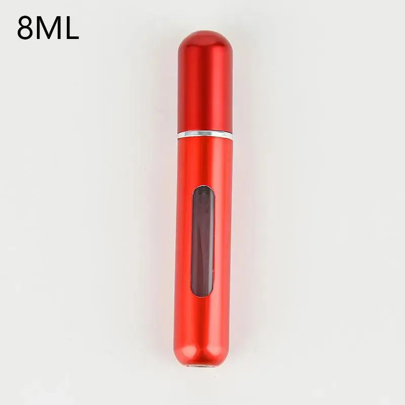 Travel Perfume Atomizer: Stylish Mini Aluminum Spray Bottle for Cosmetics