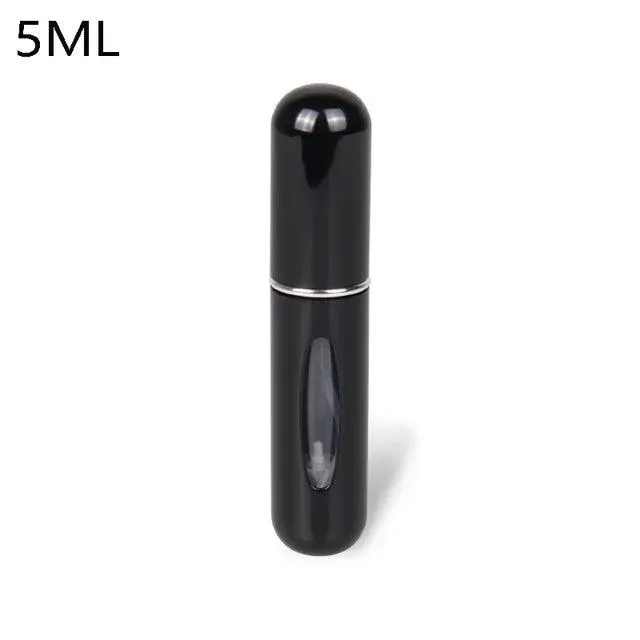 Travel Perfume Atomizer: Stylish Mini Aluminum Spray Bottle for Cosmetics