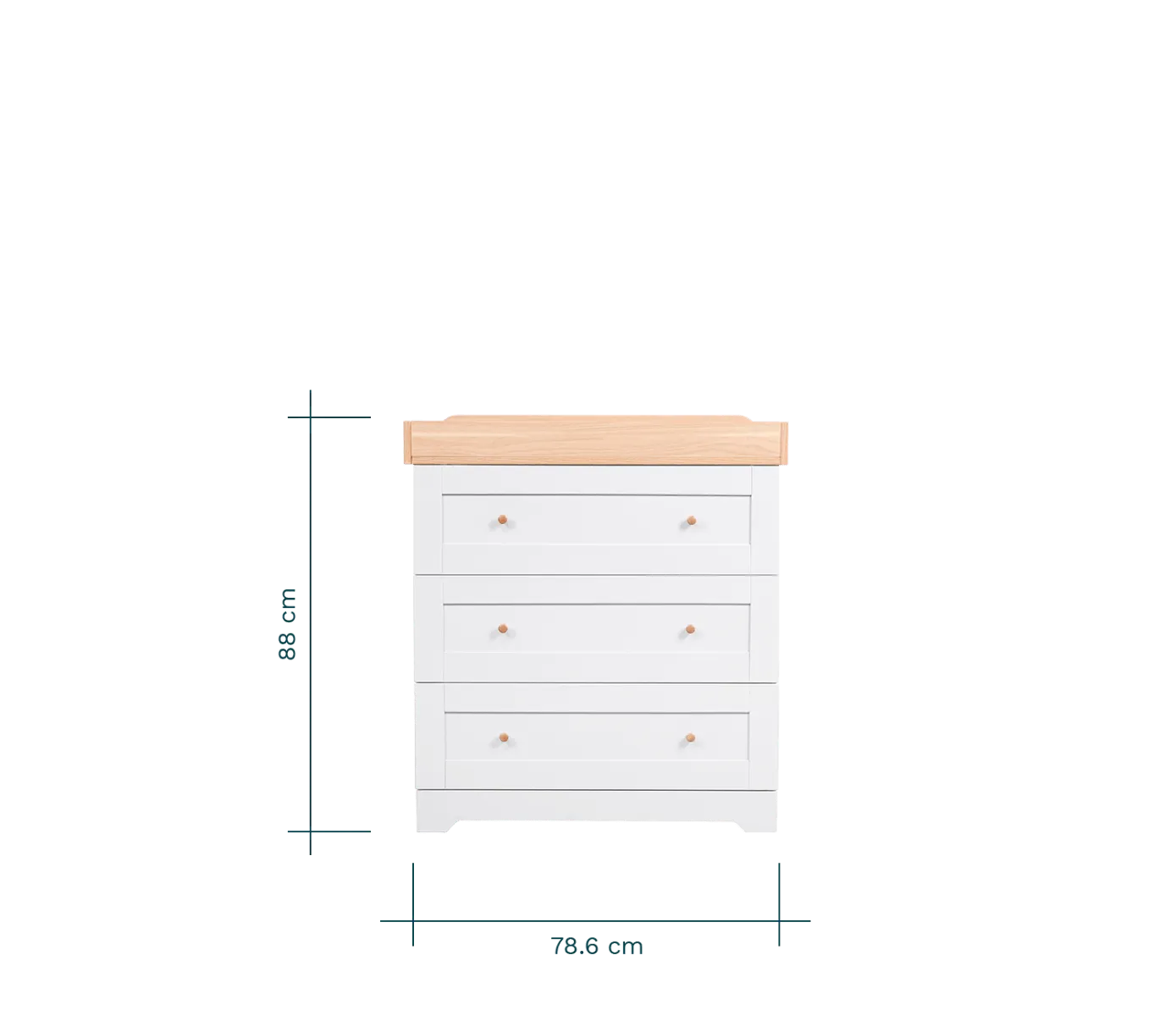 Tutti Bambini Rio 2 Piece Room Set - Dove Grey/Oak