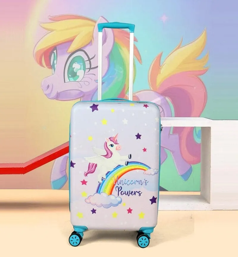 Unicorn Kids Travel Trolley Bag – Fun & Durable Rolling Suitcase for Young Explorers