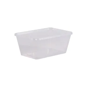 Uratex Rectangular Microwavable Food Container (1000 mL)