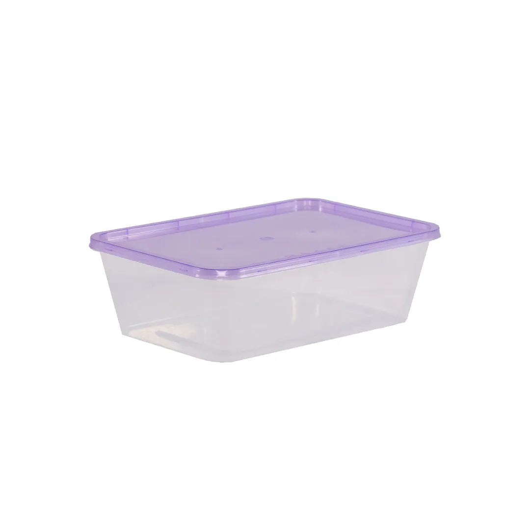 Uratex Rectangular Microwavable Food Container (750 mL)