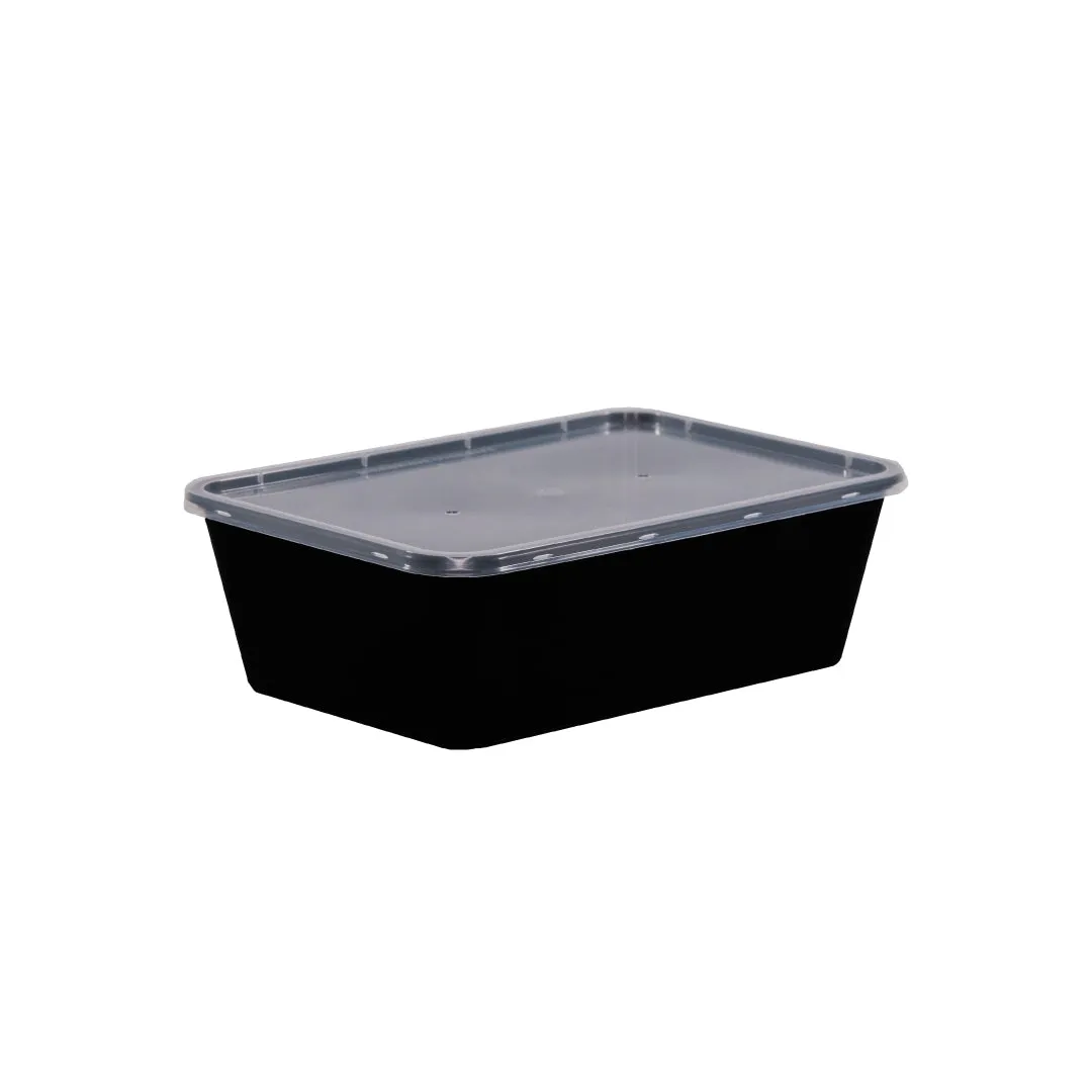 Uratex Rectangular Microwavable Food Container (750 mL)