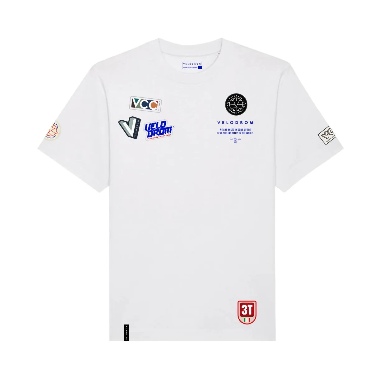 VELODROM Multi Patch Tshirt SS24 - White