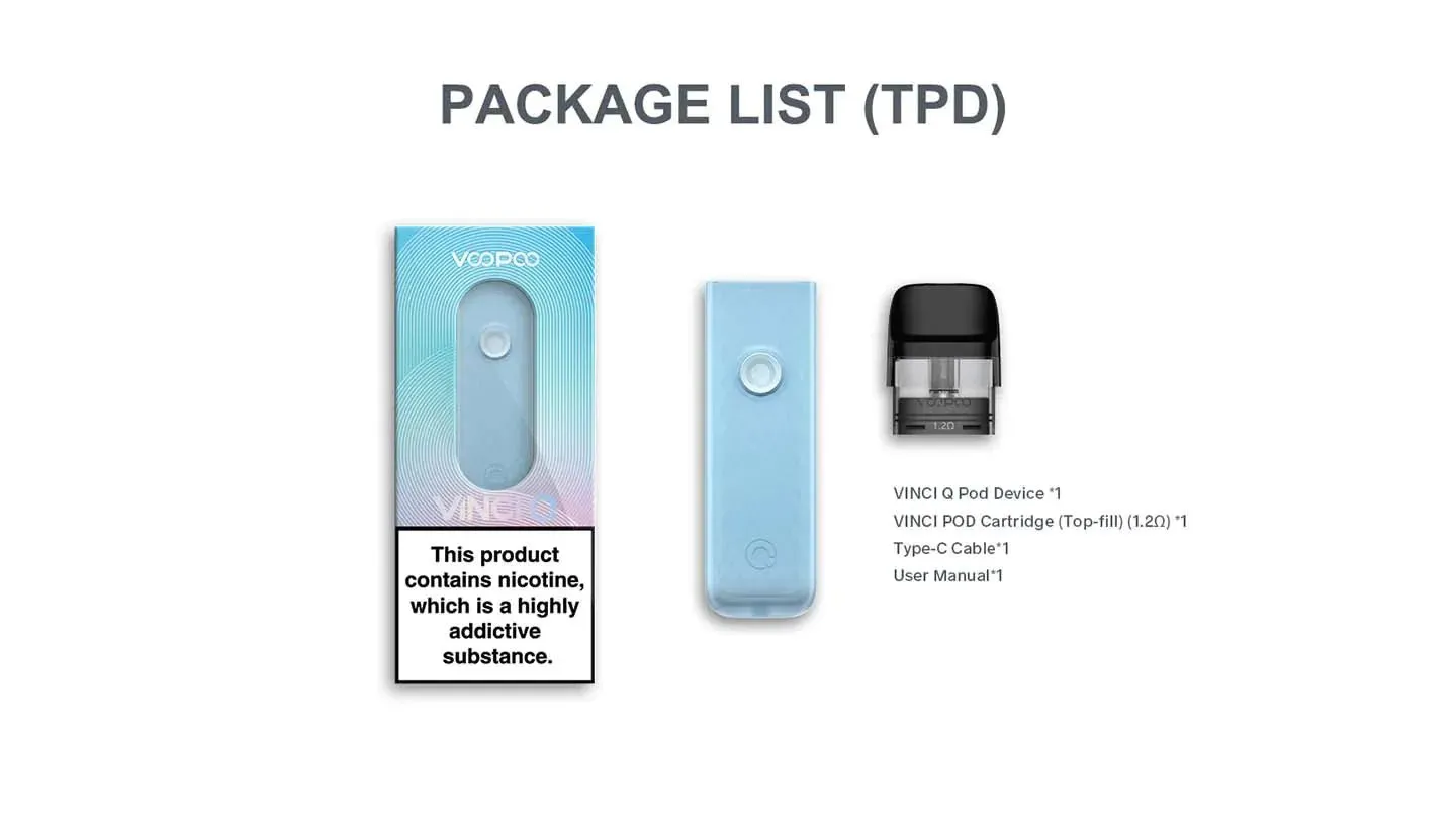 Voopoo Vinci Q Pod Vape Kit Twin Set