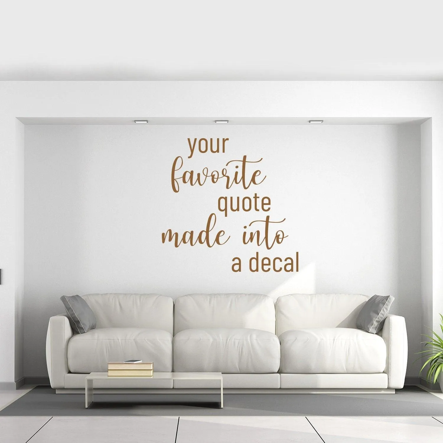 Wall Decal Sticker Vinyl Custom Quote