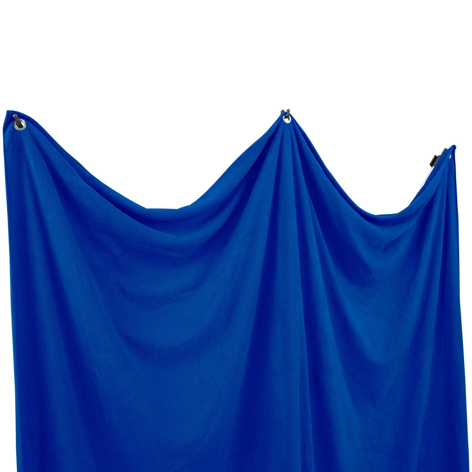 Wrinkle-Resistant Backdrop - Royal Blue / Chroma-Key Blue (5' x 12')