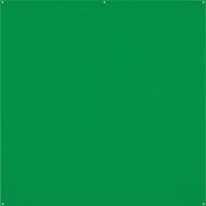 X-Drop Pro Wrinkle-Resistant Backdrop - Chroma-Key Green Screen (8' x 8')